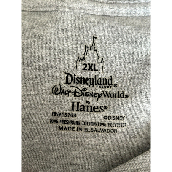 Disneyland Resort Walt Disney World Size 2XL Grey They Didn't Take Me Grumpy Tee - Picture 4 of 10